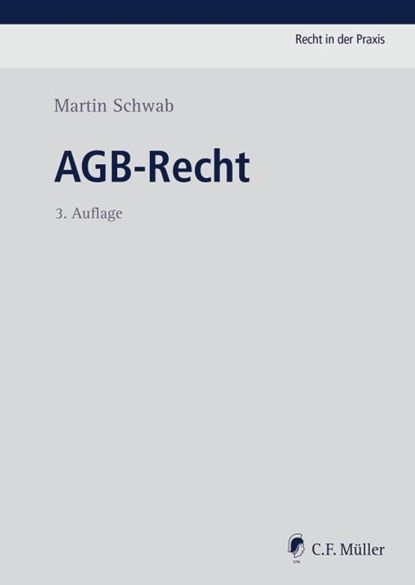 AGB-Recht, Martin Schwab - Paperback - 9783811474444