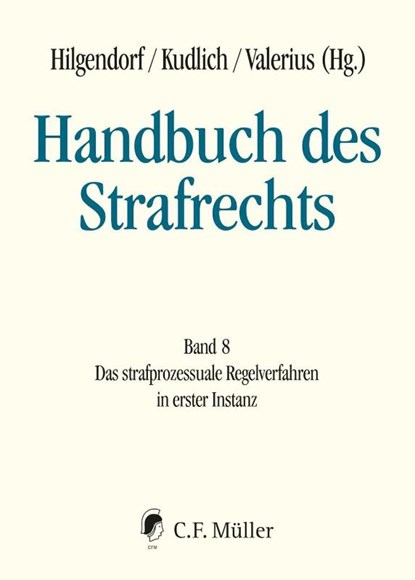 Handbuch des Strafrechts 08, Eric Hilgendorf ; Hans Kudlich ; Brian Valerius - Gebonden - 9783811488083