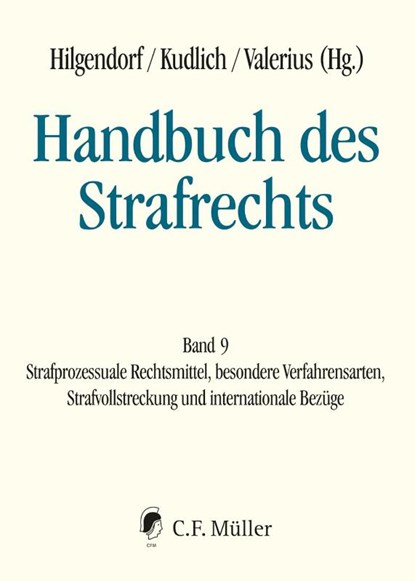 Handbuch des Strafrechts Band 09, Eric Hilgendorf ; Hans Kudlich ; Brian Valerius - Gebonden - 9783811488090