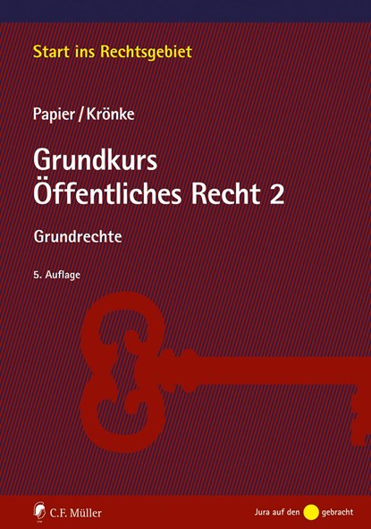Grundkurs Öffentliches Recht 2, Hans-Jürgen Papier ;  Christoph Krönke - Paperback - 9783811488441