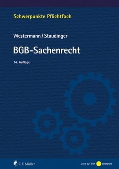 BGB-Sachenrecht, Harm Peter Westermann ; Ansgar Staudinger ; Westermann Staudinger - Ebook - 9783811488762