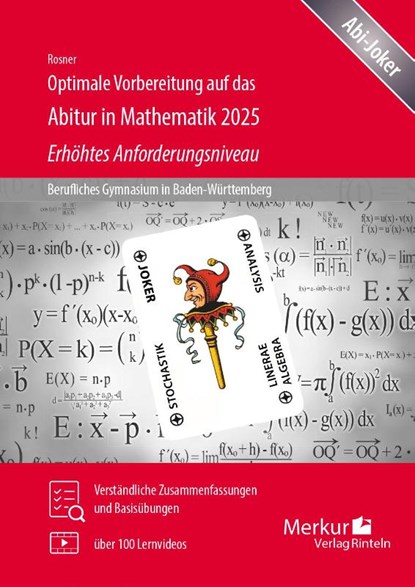 Optimale Vorbereitung auf das Abitur in Mathematik 2025 - Erhöhtes Anforderungsniveau, Stefan Rosner - Paperback - 9783812011402