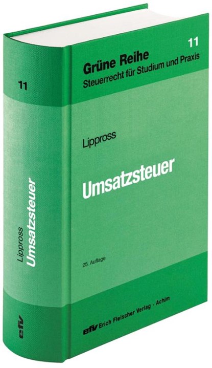 Umsatzsteuer, Otto-Gerd Lippross - Gebonden - 9783816815150