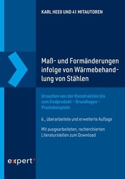 Maß- und Formänderungen infolge von Wärmebehandlung von Stählen, Karl Heeß - Ebook - 9783816900757
