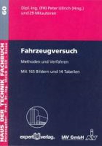 Fahrzeugversuch, ULLRICH,  Peter - Paperback - 9783816925798