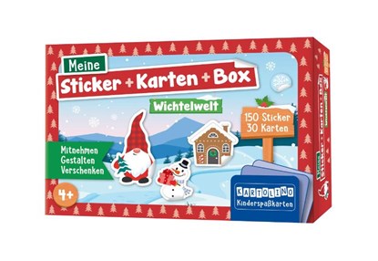 Meine Sticker + Karten + Box - Wichtelwelt, Cornelia Giebichenstein - Paperback - 9783817447237