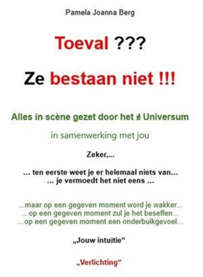 Toeval ??? Ze bestaan niet !!!, Pamela Joanna Berg - Ebook - 9783819088056