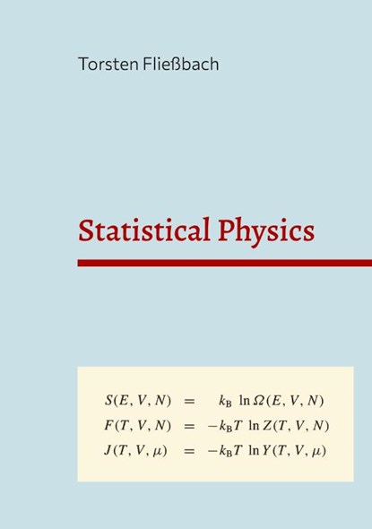 Statistical Physics, Torsten Fließbach - Paperback - 9783819244759