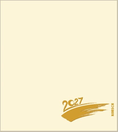 Foto-Malen-Basteln Bastelkalender chamois 2027, Verlag Korsch - Paperback - 9783819304446