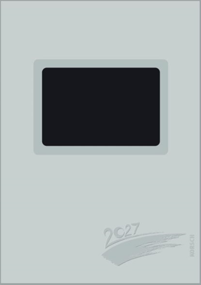 Foto-Malen-Basteln A4 silber gestanzt mit Folienprägung 2027, Verlag Korsch - Paperback - 9783819304545