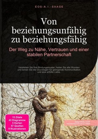 Von beziehungsunfähig zu beziehungsfähig: Der Weg zu Nähe, Vertrauen und einer stabilen Partnerschaft, D. Eos A. I. Saage - Ebook - 9783819773358