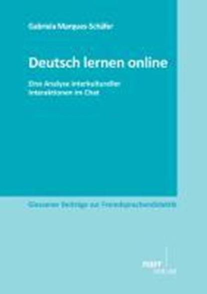 Deutsch lernen online, Gabriela Marques-Schäfer - Paperback - 9783823367338