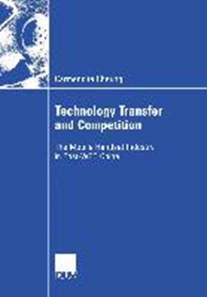 Technology Transfer and Competition, Carmencita Cheung - Paperback - 9783824408344