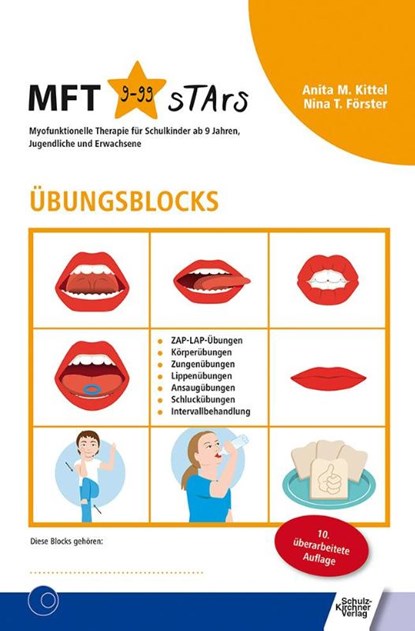 Übungsblocks Myofunktionelle Therapie, Anita M. Kittel ; Anita T. Oster - Paperback - 9783824812578