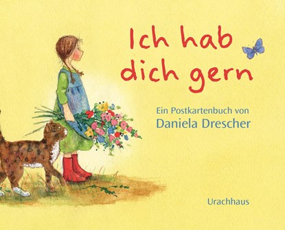 Postkartenbuch 'Ich hab dich gern', Daniela Drescher - Paperback - 9783825153892
