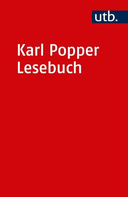 Karl Popper Lesebuch, Karl R. Popper - Paperback - 9783825220006