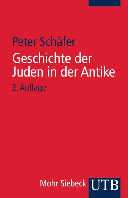 Geschichte der Juden in der Antike, Peter Schäfer - Paperback - 9783825233662