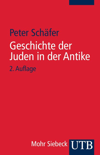 Geschichte der Juden in der Antike, Peter Schäfer - Paperback - 9783825233662