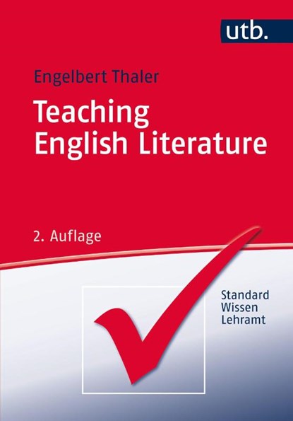 Teaching English Literature, Engelbert Thaler - Paperback - 9783825245153