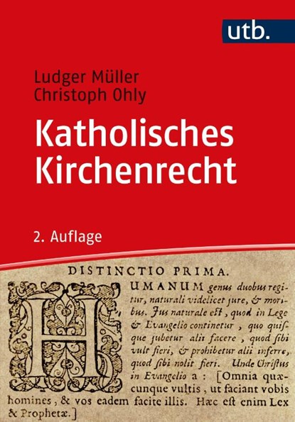 Katholisches Kirchenrecht, Christoph Ohly ; Ludger Müller - Paperback - 9783825258573