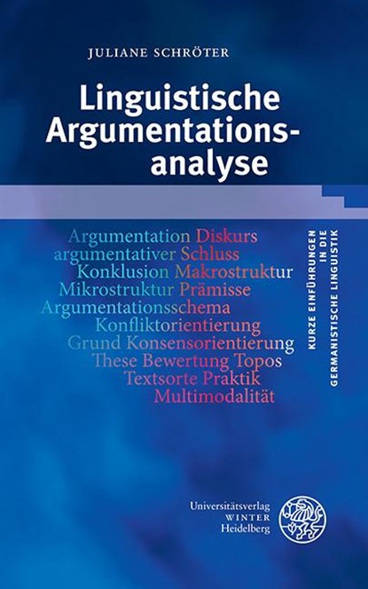 Linguistische Argumentationsanalyse, Juliane Schröter - Paperback - 9783825348397