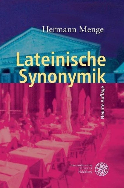 Lateinische Synonymik, Hermann Menge - Paperback - 9783825352868
