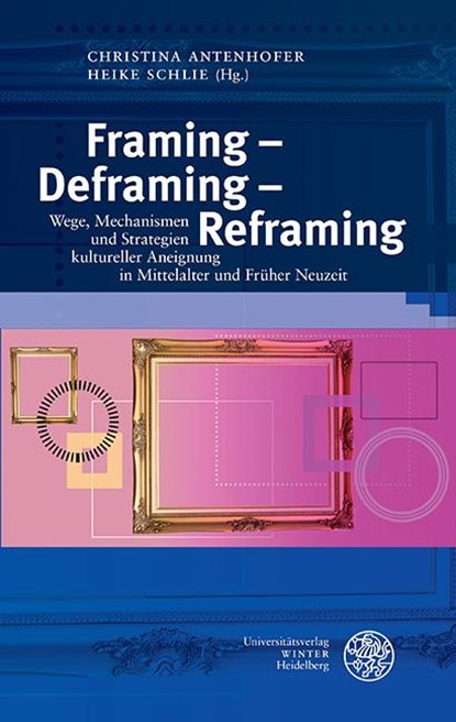Framing - Deframing - Reframing, Christina Antenhofer ;  Heike Schlie - Gebonden - 9783825395179