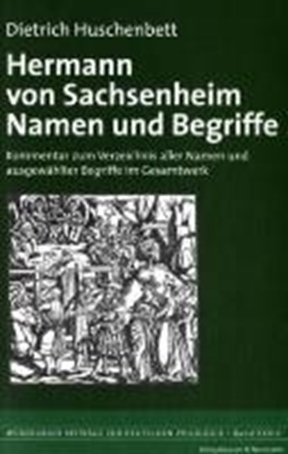 Huschenbett, D: Hermann von Sachsenheim, HUSCHENBETT,  Dietrich - Paperback - 9783826035654