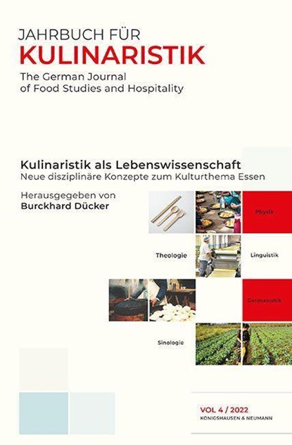 Kulinaristik als Lebenswissenschaft, Burckhard Dücker - Gebonden - 9783826074585