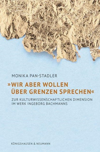 'Wir aber wollen über Grenzen sprechen', Monika Pan-Stadler - Paperback - 9783826078620