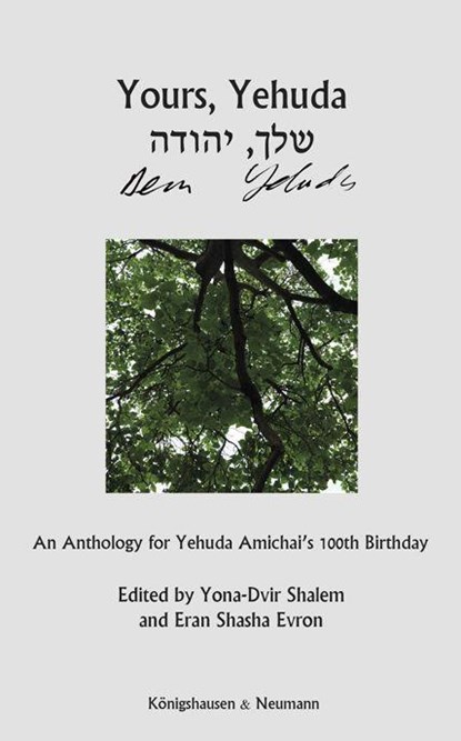 Yours, Yehuda. Dein, Yehuda, Yona-Dvir Shalem ; Eran Shasha Evron - Paperback - 9783826087653