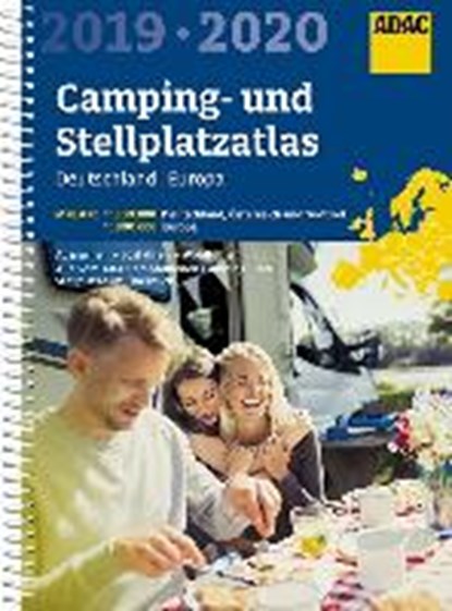 ADAC Camping- und Stellplatzatlas Deutschland/Europa 2019/20, niet bekend - Paperback - 9783826422591