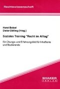 Soziales Training "Recht im Alltag" | Beisel, Horst ; Dölling, Dieter | 
