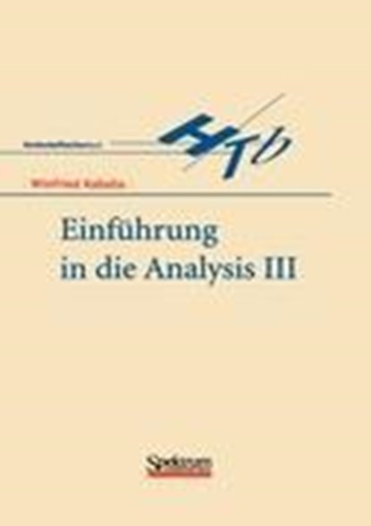 Einführung in die Analysis III, Winfried Kaballo - Paperback - 9783827404916