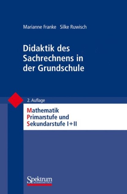 Didaktik des Sachrechnens in der Grundschule, Marianne Franke ; Silke Ruwisch - Paperback - 9783827420428