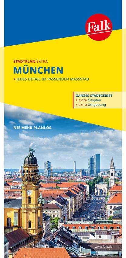 Falk Stadtplan Extra München 1:20.000, niet bekend - Overig - 9783827900401