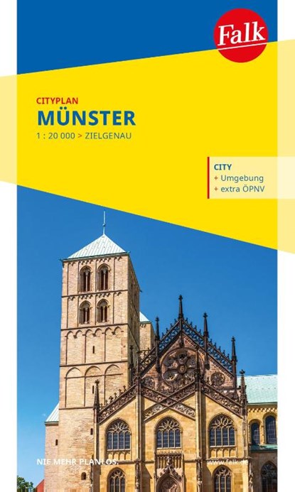Falk Cityplan Münster 1:20.000, niet bekend - Gebonden - 9783827900739