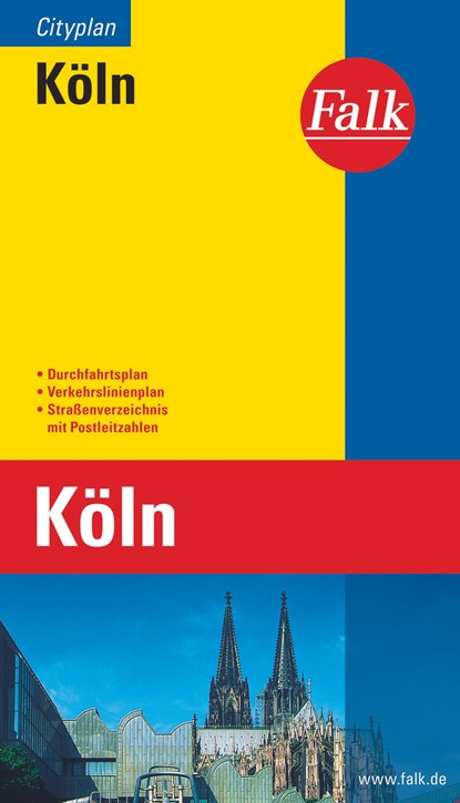 Falk Cityplan Köln 1:23 000, niet bekend - Paperback - 9783827901095