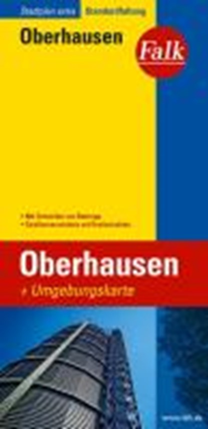 Falk Stadtplan Extra Oberhausen 1:17 000, niet bekend - Paperback - 9783827924971