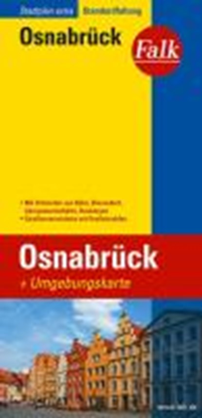 Falk Stadtplan Extra Standardfaltung Osnabrueck, niet bekend - Paperback - 9783827925060