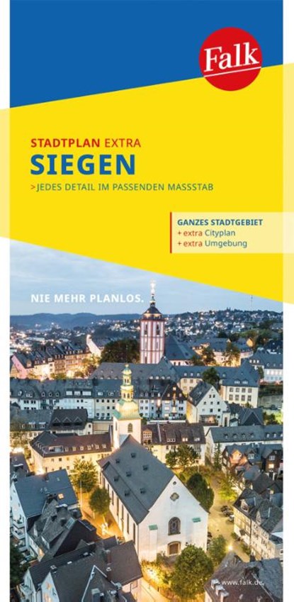 Falk Stadtplan Extra Siegen 1:17.000, niet bekend - Gebonden - 9783827926906