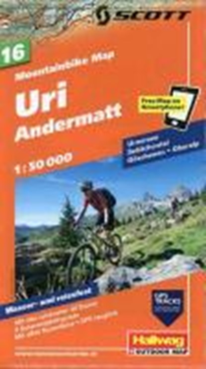 Uri / Andermatt MTB kaart,  - Overig - 9783828307735
