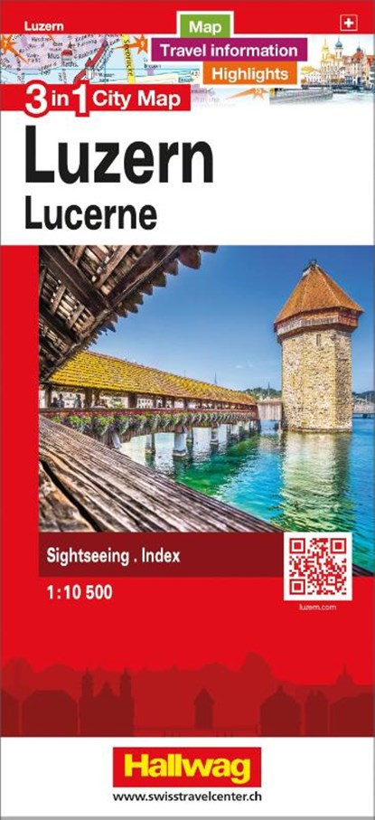 Hallwag Stadtplan Luzern, niet bekend - Gebonden - 9783828308770