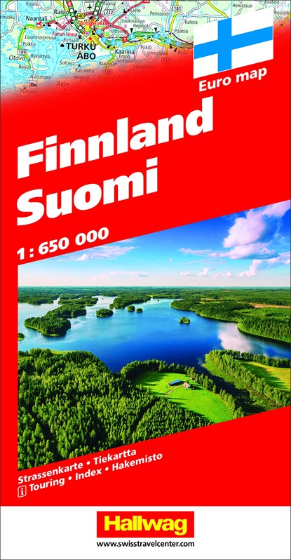 Finnland Suomi Strassenkarte 1:650 000, niet bekend - Paperback - 9783828309357