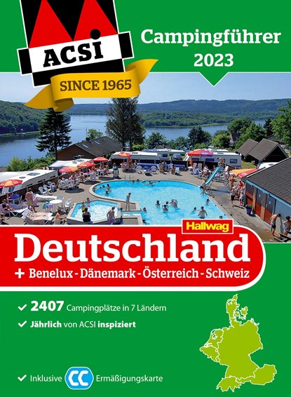 ACSI Campingführer Deutschland 2023, niet bekend - Paperback - 9783828310407