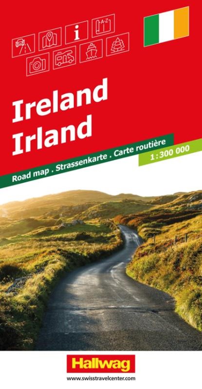 Ireland, Hallwag Kümmerly+Frey AG - Gebonden - 9783828310506