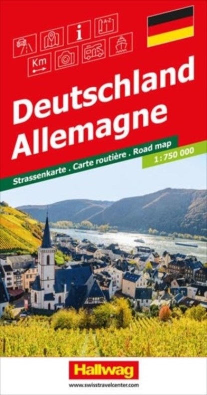Germany, Hallwag Kümmerly+Frey AG - Gebonden - 9783828310612