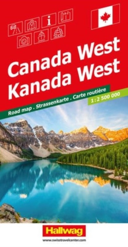 Canada West, Hallwag Kümmerly+Frey AG - Gebonden - 9783828310636