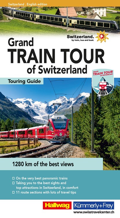 Grand Train Tour of Switzerland / englische Ausgabe, Roland Baumgartner - Paperback - 9783828310773
