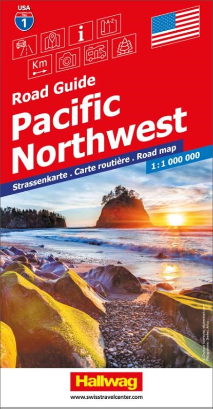 USA Pacific Northwest, Hallwag Kümmerly+Frey AG - Gebonden - 9783828310810